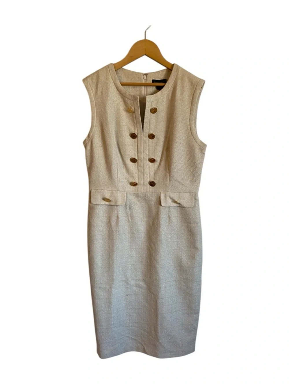 NWT Donna Karan New York Sleeveless Sheath Dress - Picture 2 of 11